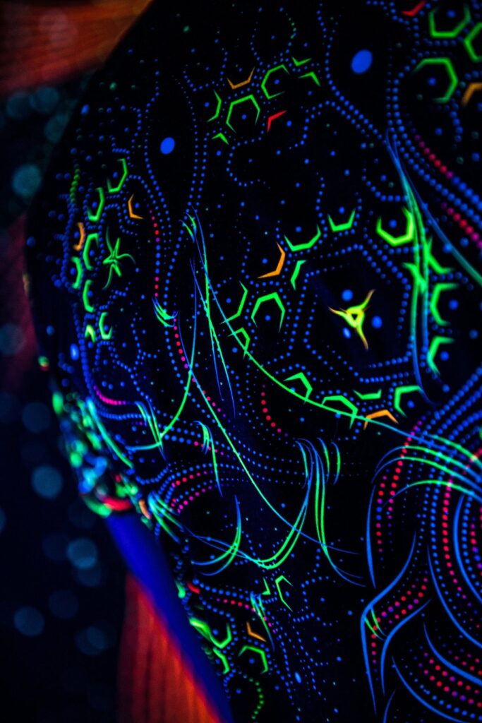 UV Festival Outfit Master of Portals, Psychedelic Rave Clothing, Full Print T-Shirt