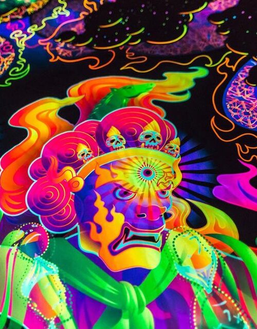 Hayagriva's Eyes Backdrop - Image 2