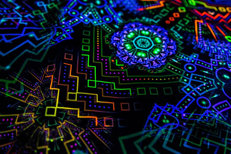 Fractal Depths Backdrop