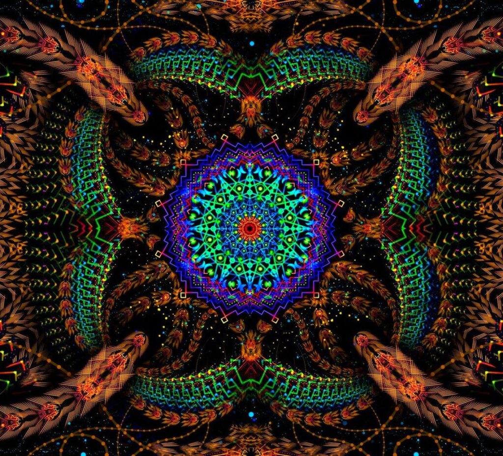 Cosmic Snakes Backdrop
