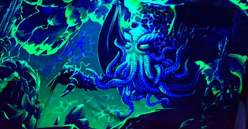 Electric Cthulhu Backdrop