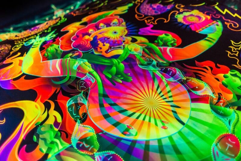 Hayagriva's Eyes Backdrop - Image 4