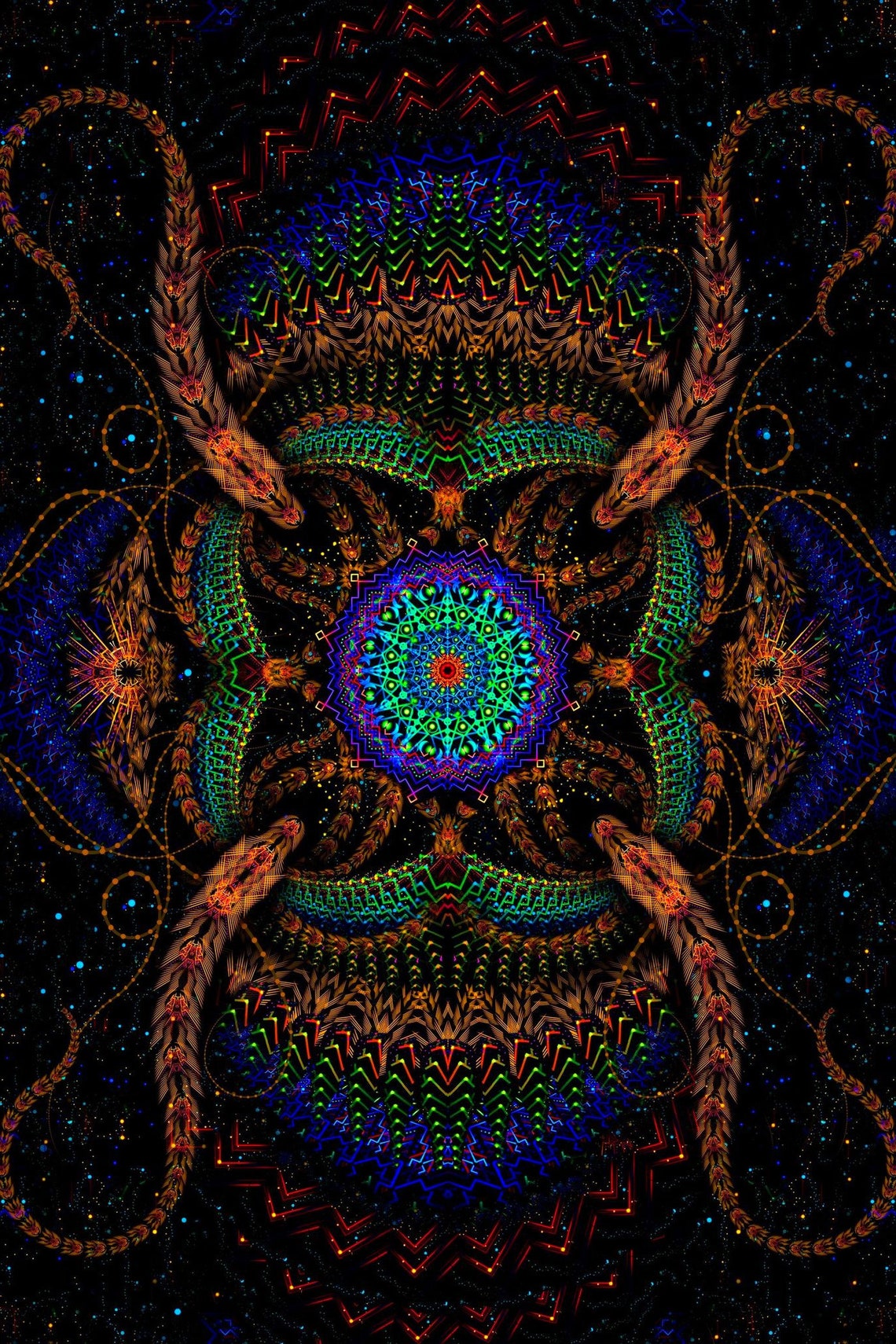 Cosmic Snakes Backdrop - Image 4