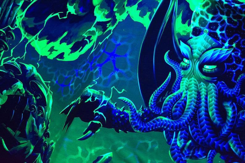 Electric Cthulhu Backdrop