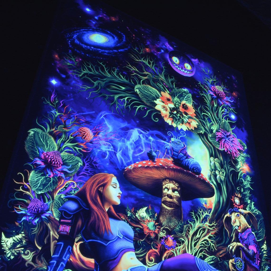 Alice in Psychedelic Wonderland Backdrop - Image 5