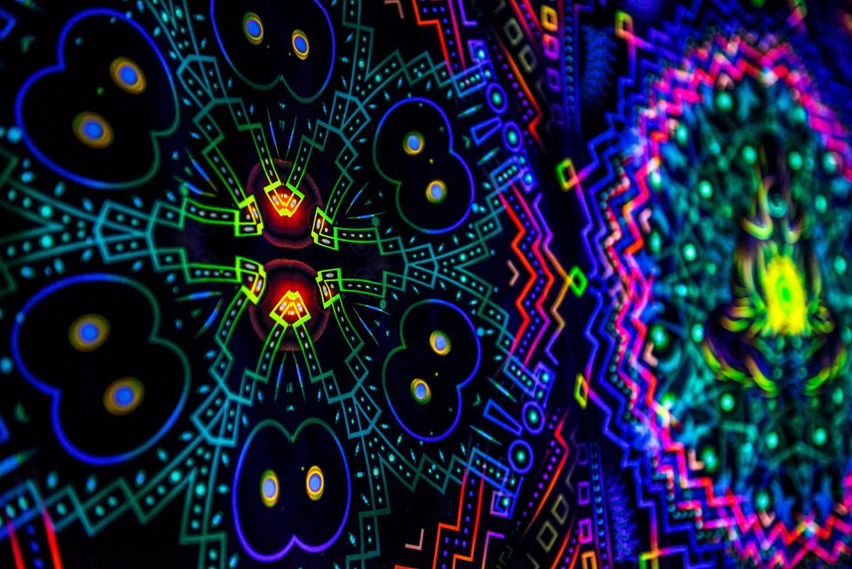 Fractal Depths Backdrop