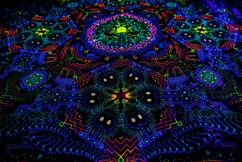 Fractal Depths Backdrop