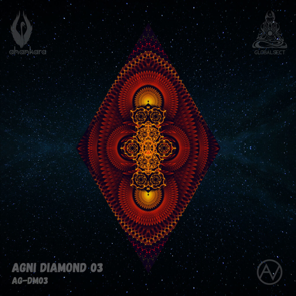 Agni – Hexagram – AG-DM03 – UV-Canopy – Psychedelic Party Decoration