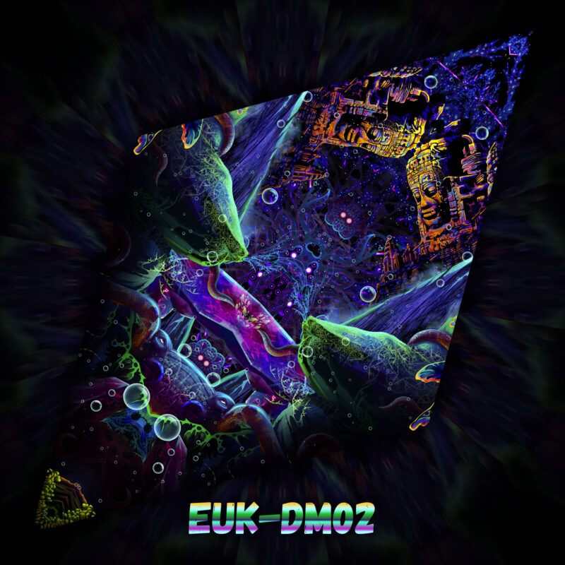 Epic Underwater Kingdom – Hexagram – EUK-DM02 – UV-Canopy – Psychedelic Party Decoration - Image 2
