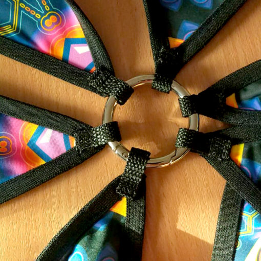 Epic Underwater Kingdom – Hexagram – EUK-DM02 – UV-Canopy – Psychedelic Party Decoration