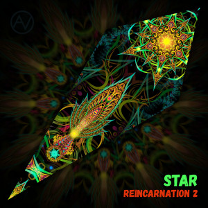 Reincarnation 2 – Star&Adept – Psychedelic UV-Reactive Canopy – 12 petals set