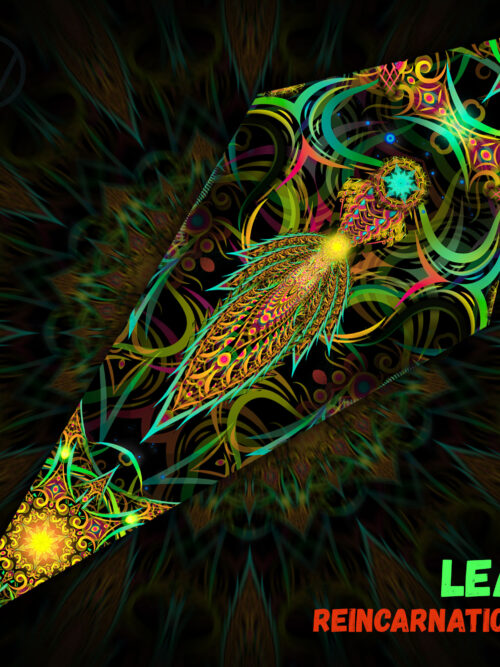 Reincarnation 2 – Adept&Leaf – Psychedelic UV-Reactive Canopy – 12 petals set - Image 7