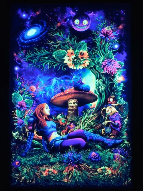 Alice in a psychedelic wonderland - Image 4