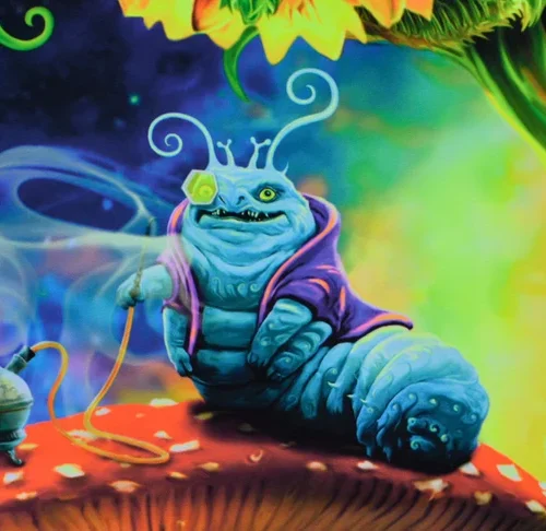 Alice in a psychedelic wonderland - Image 6