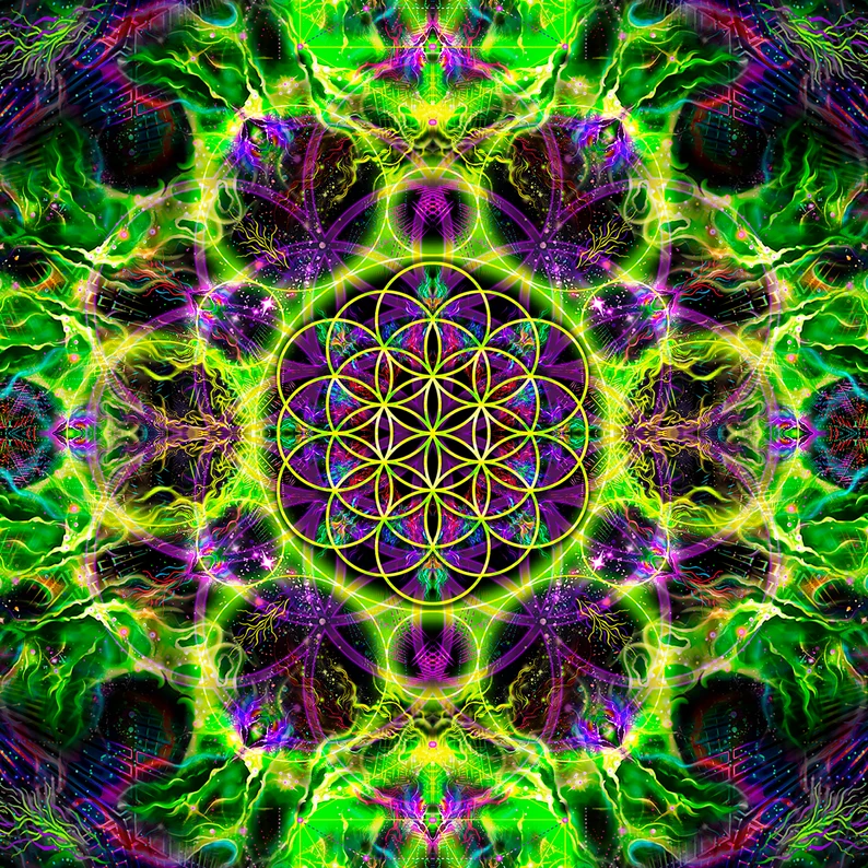 Flower of Life Lime
