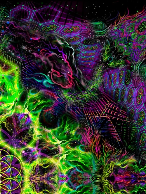 Flower of Life Lime - Image 4
