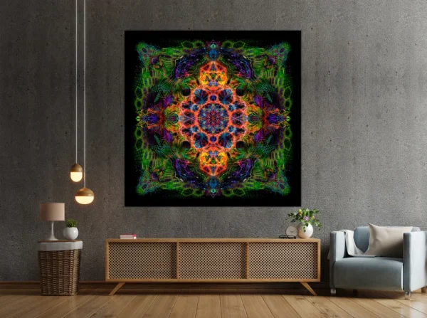 Flower of Life Orange