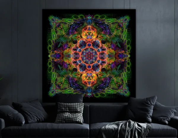 Flower of Life Orange