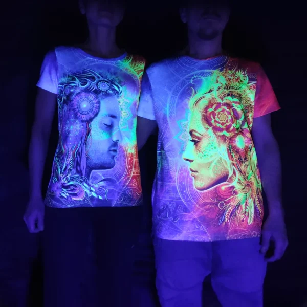 Love mandala blue man