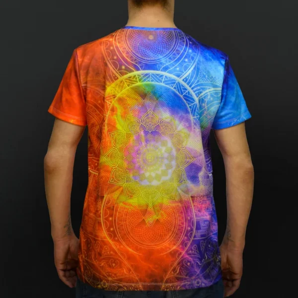 Love mandala orange girl