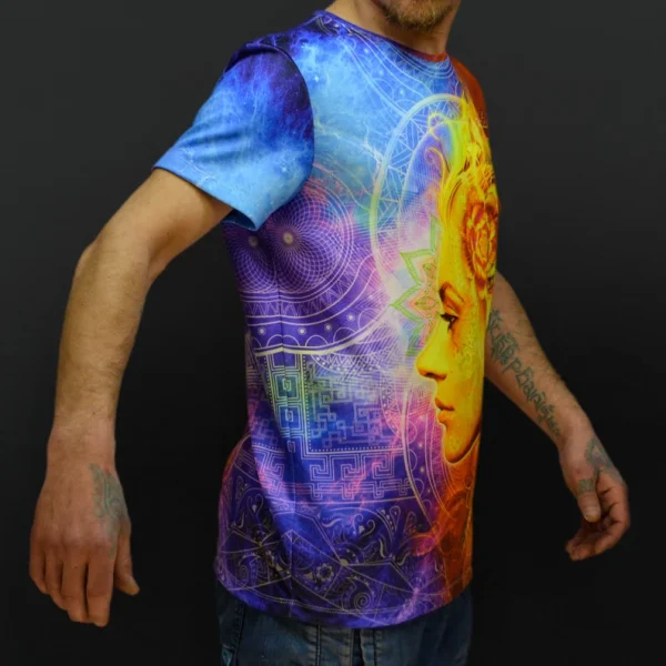 Love mandala orange girl