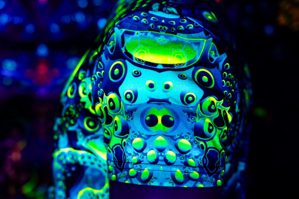 Festival Outfit Proxeeus, Psychedelic Rave Clothing, Full Print